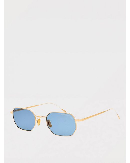 Cutler & Gross Blue Cutler &Amp Gross 0005 Plated Metal Sunglasses for men