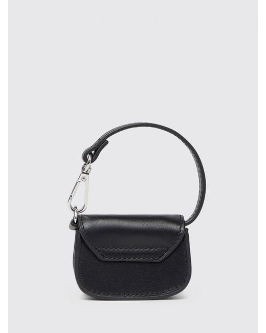 DIESEL Black 1Dr Leather Charm