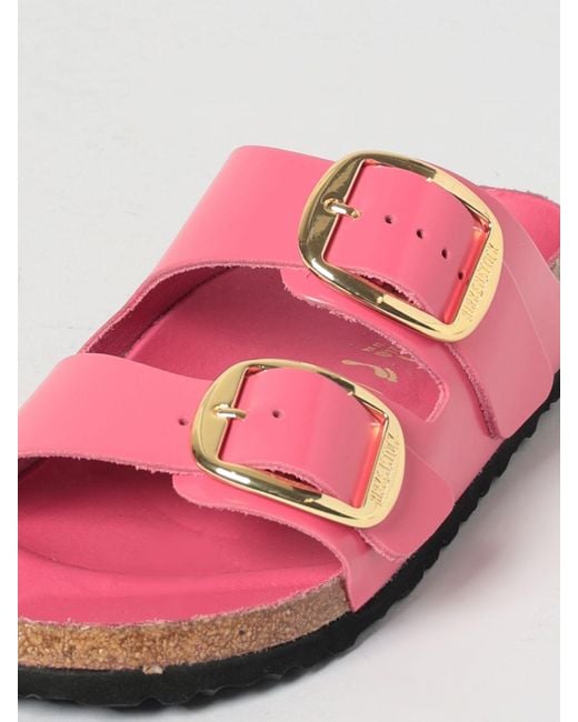 Birkenstock Pink Arizona Big Buckle Sandals