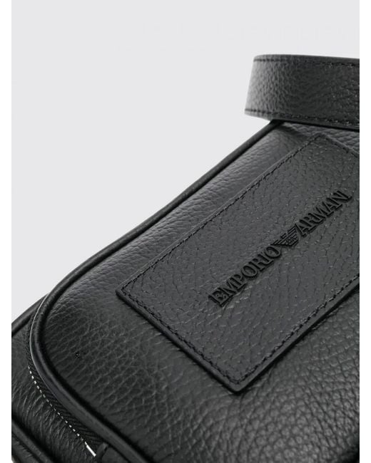 Emporio Armani Black Bags for men