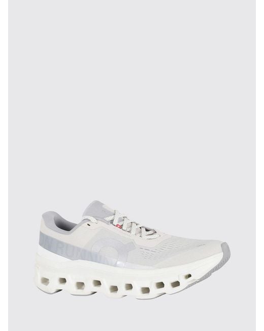 On Shoes White On Cloudmonster 1 Mesh Sneakers for men