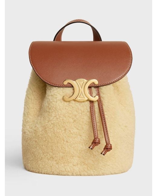 Céline Natural Backpack