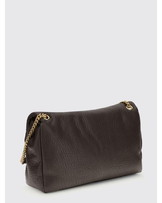 Saint Laurent Gray Large Calypso Shoulder Bag