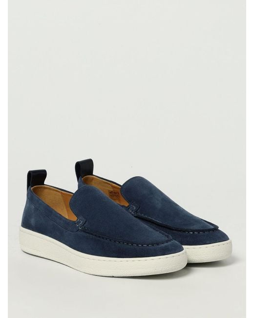 Mocassino di Lanvin in Blue da Uomo
