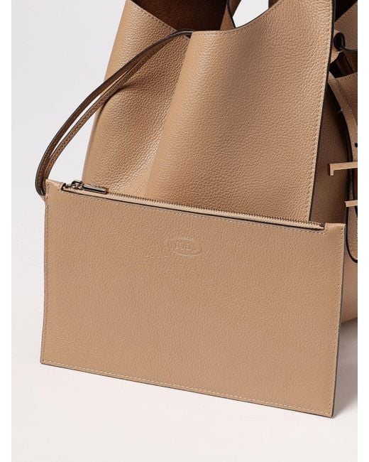 Borsa A Spalla di Tod's in Natural