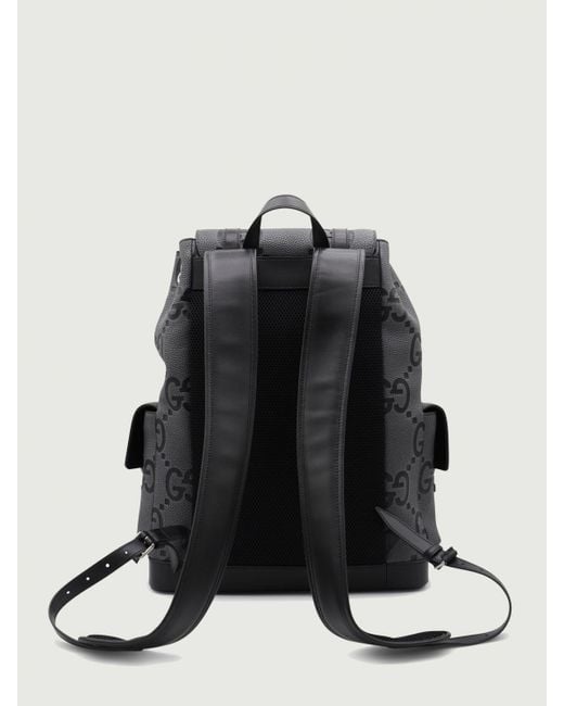 Zaino Jumbo Gg di Gucci in Black da Uomo