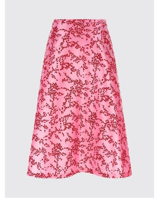 Alberta Ferretti Pink Skirt