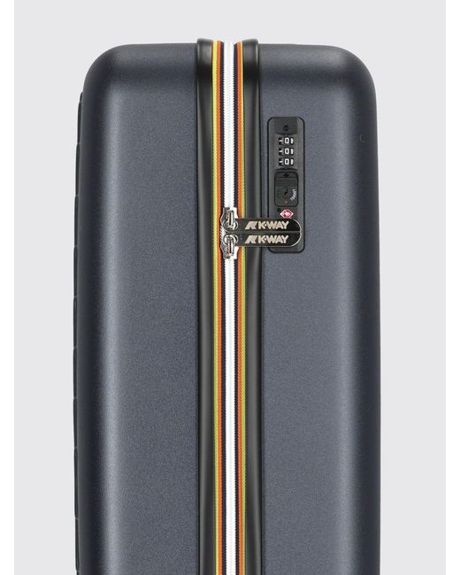K-Way Gray Travel Bag for men