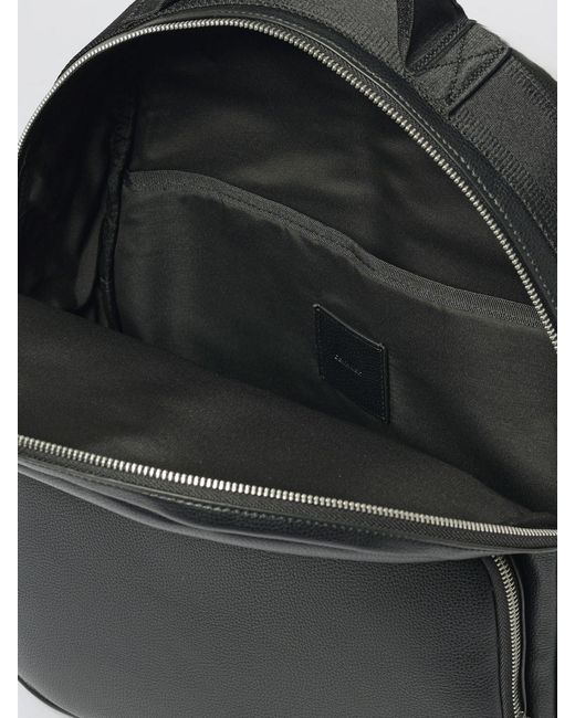 Calvin Klein Black Webbing Strap Backpack for men