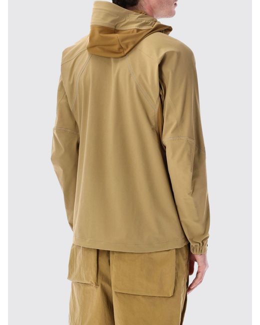 And Wander Natural Ripstop Nylon Hooded Jacket for men