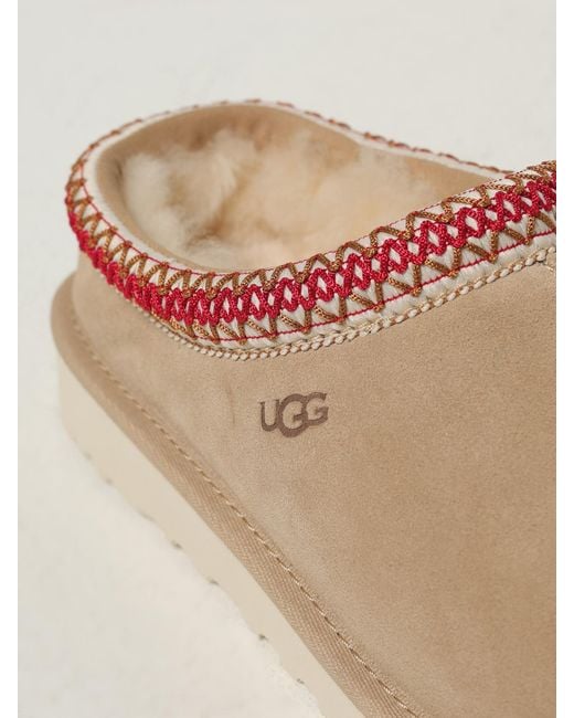 Ugg Natural Tasman Ii Suede Clogs
