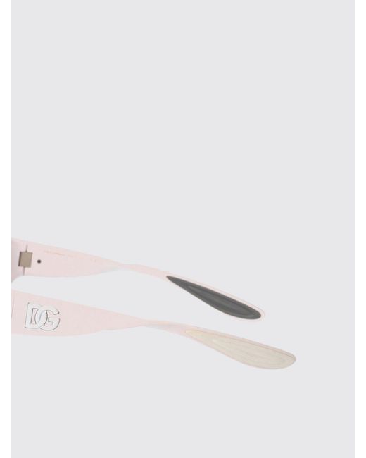 Dolce & Gabbana White Dolce &Amp Gabbana 0Dg6190 Acetate Sunglasses