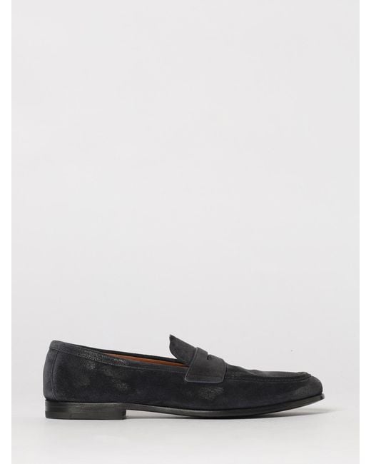 Church's White Suede Loafers for men