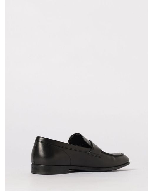 Tod's White Leather Loafers for men