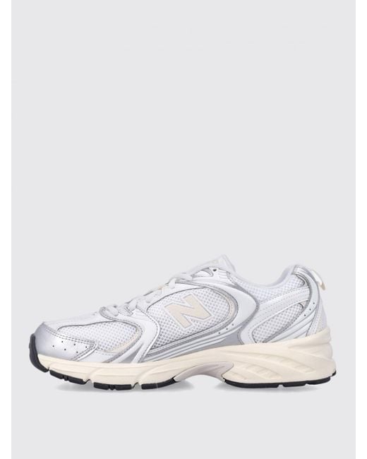 New Balance White Trainers for men