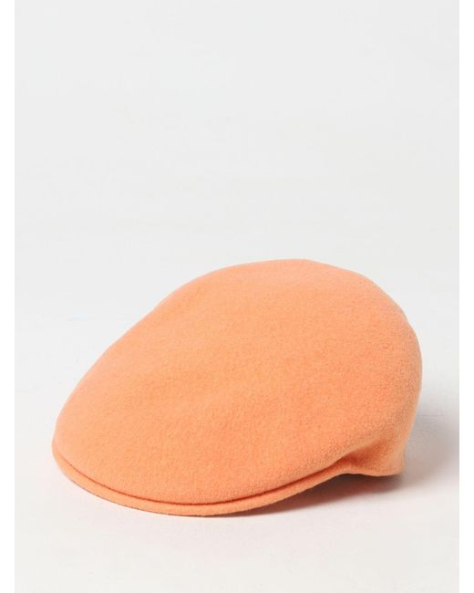 Kangol Orange Hat for men