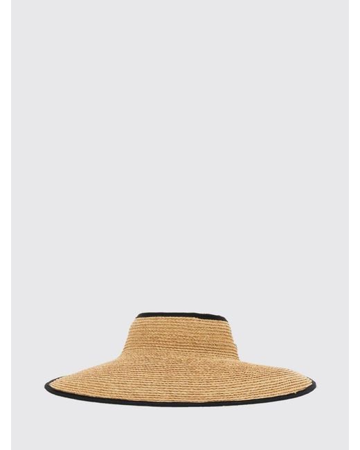 Helen Kaminski Natural Raffia Visor