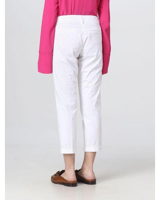 Fay White Trousers