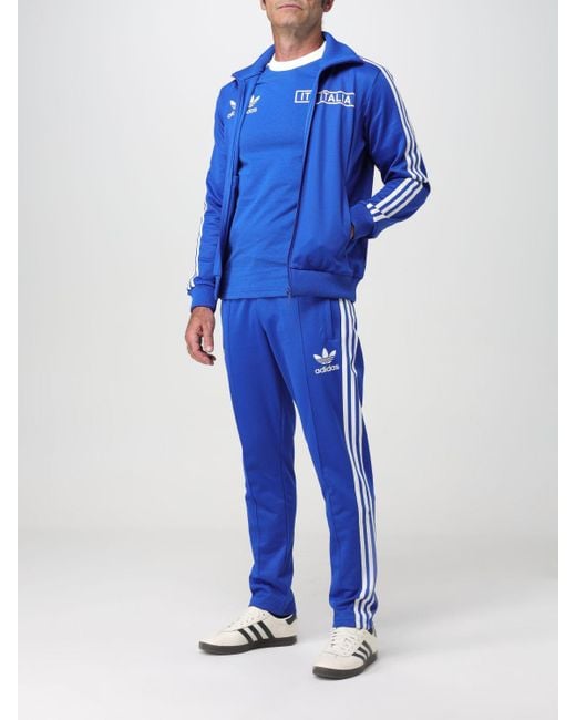 Adidas Originals Blue Italy Beckenbauer Track Top for men