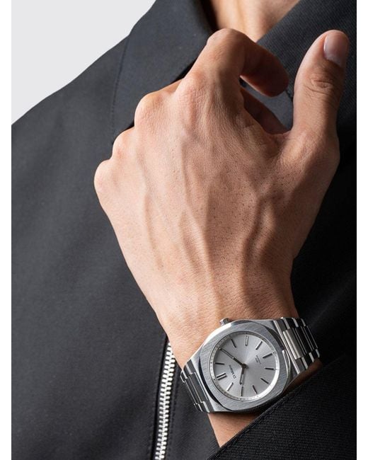 D1 Milano Gray Groovy Watch for men