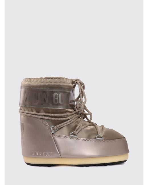 Moon Boot Gray Boots