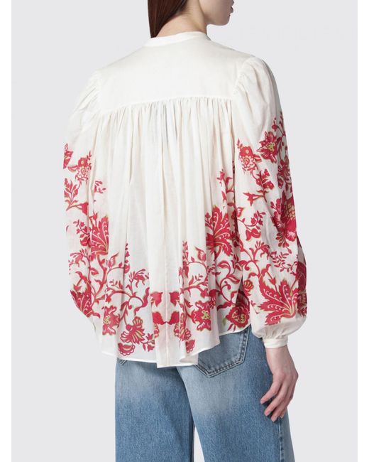 Etro Blue Paisley Print Cotton Shirt