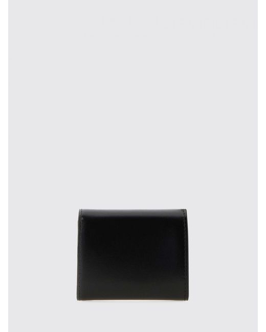 A.P.C. White Mini Flap Wallet