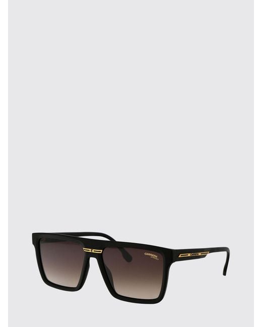 Carrera Black Rectangular Aviator Sunglasses for men