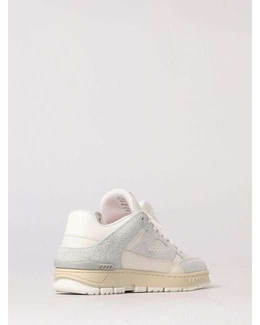 Axel Arigato Natural Area Lo Fluffy Leather Sneakers for men