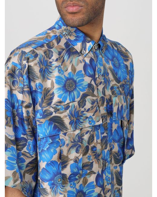 Chemise Moschino Couture pour homme en coloris Blue