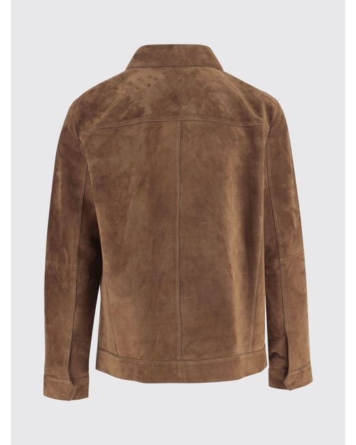 Yves Salomon Brown Jacket for men