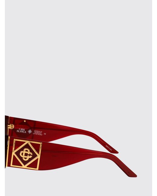 Casablanca Red Ew-018-01 Acetate Sunglasses for men