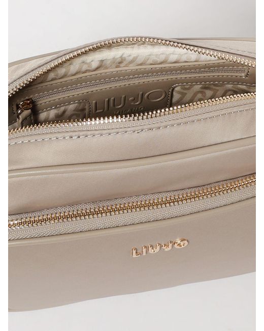 Liu Jo Natural Fabric Shoulder Bag