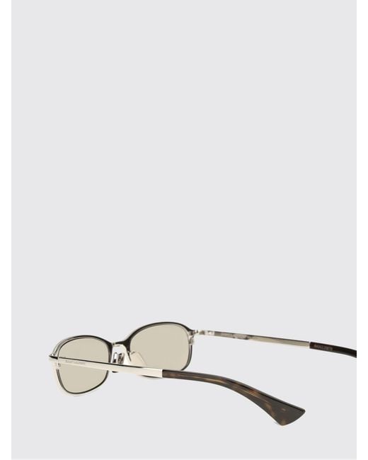 Saint Laurent White Sunglasses