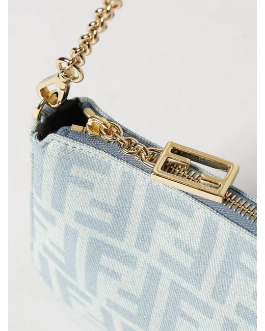 Fendi White Wallet