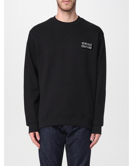Versace Jeans Couture Black Sweatshirt for men
