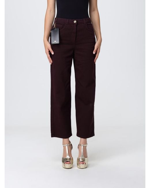 Elisabetta Franchi Black Jeans