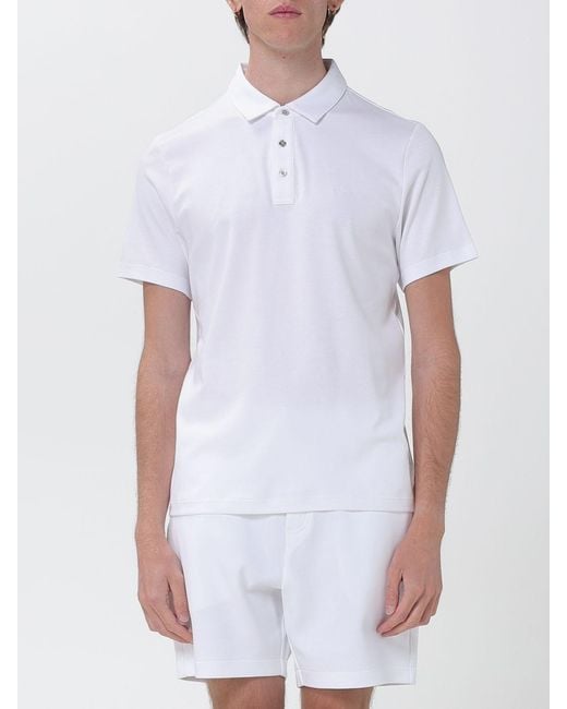 Michael Kors White Polo Shirt for men