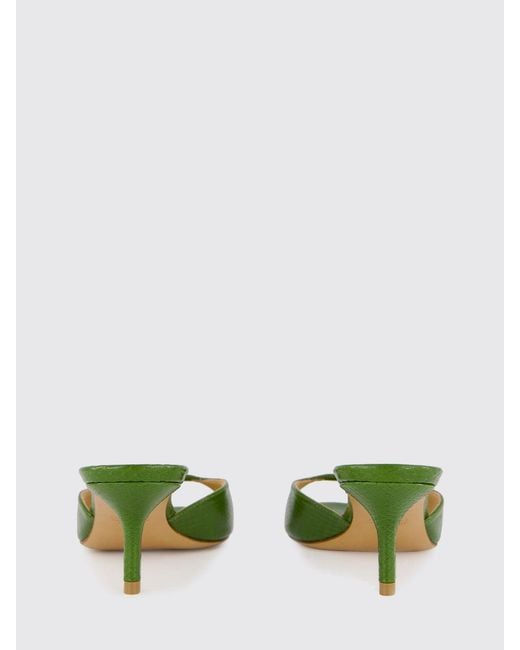 Francesco Russo Green High Heel Shoes