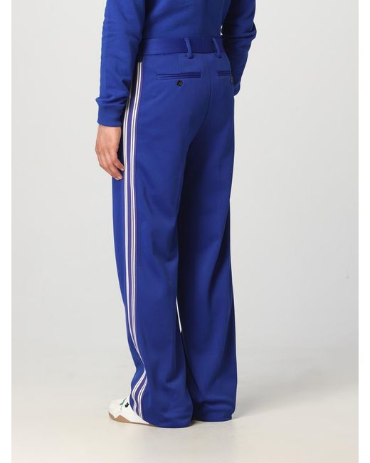 MSGM Blue Trousers for men