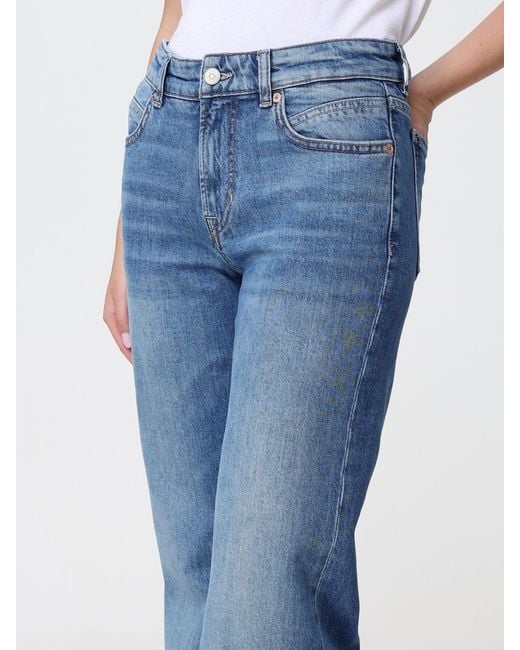 Boss Blue Flared Denim Jeans