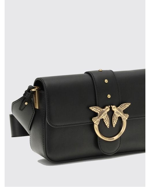 Pinko Black Mini Love Bag