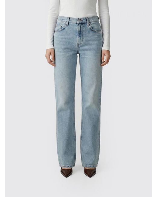 Totême Blue Straight Jeans