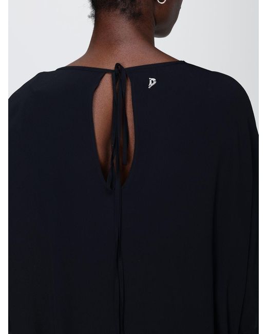 Dondup Blue Crêpe Blouse