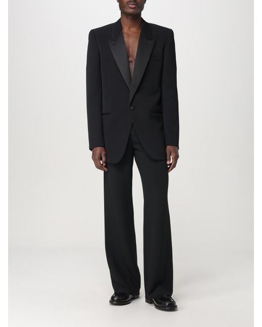 Blazer Elegante di Saint Laurent in Blue da Uomo