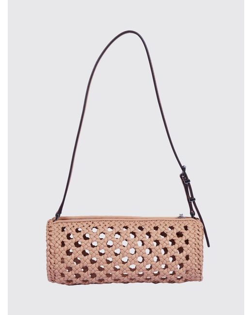 Sac Izzy En Polyuréthane Tressé Michael Kors en coloris Red