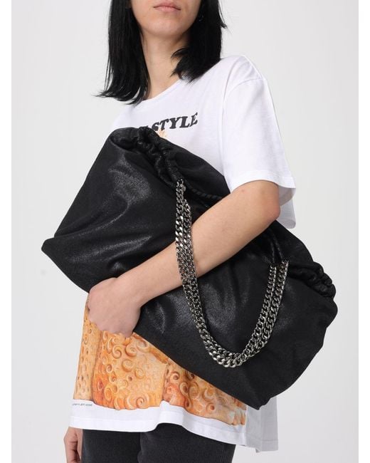 Stella McCartney Black Falabella Tote Bag