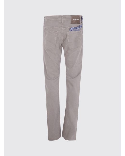 Jacob Cohen Gray Trousers for men