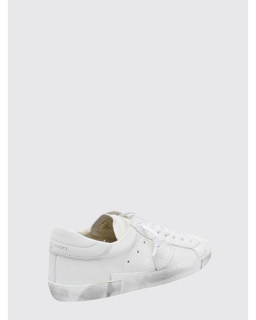 Philippe Model White Sneakers for men