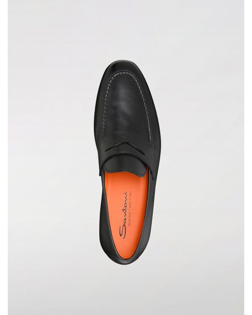 Santoni Mokassins Herren in Black für Herren